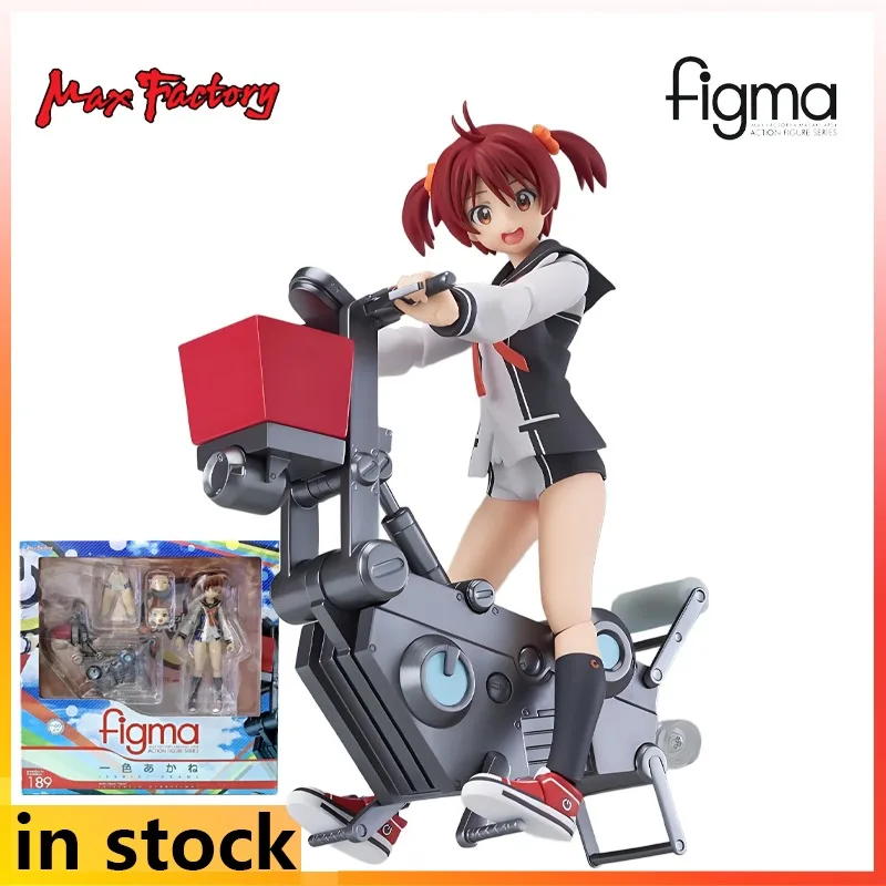 Authentique cheveux raides MAX Figma produit fini mobile exquise poupée cramoisi guerrier Anime jouet modèle Festival cadeau pour les garçons