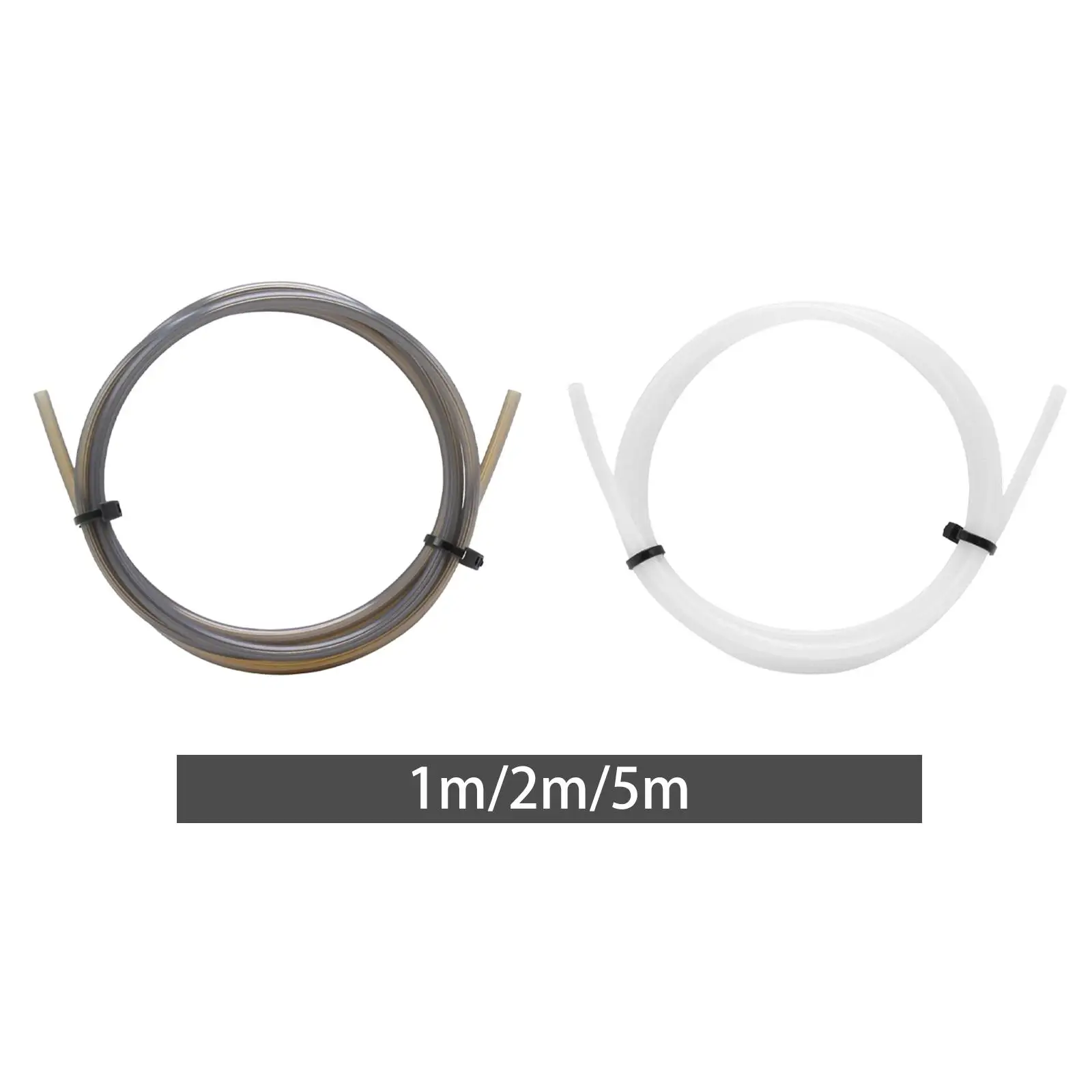 PTFE Tube Replace Star Shaped Inner Channel Lightweight Spare Part High Temperature Resistant Low Friction Filament Supplies