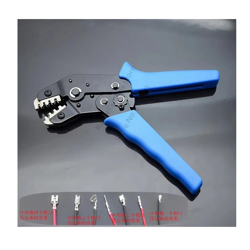 

Инструмент для обжима разъемов AWG28-18 (0,08-1,0 мм2) XH2.54/Dupont 2.54/2.8/3.0/3.96/4.8/KF2510/JST Клещи для обжима клемм