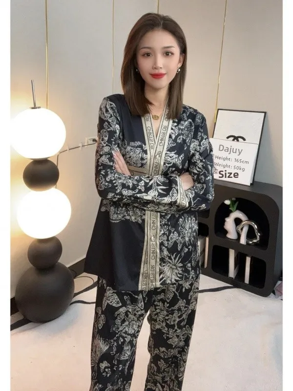 ensemble-de-vetements-de-nuit-en-soie-da-vinci-manches-longues-vetements-d'interieur-pour-femmes-ensemble-de-vetements-d'exterieur-luxe-leger-printemps-pyjama-a-imprime-floral-pour-jeunes