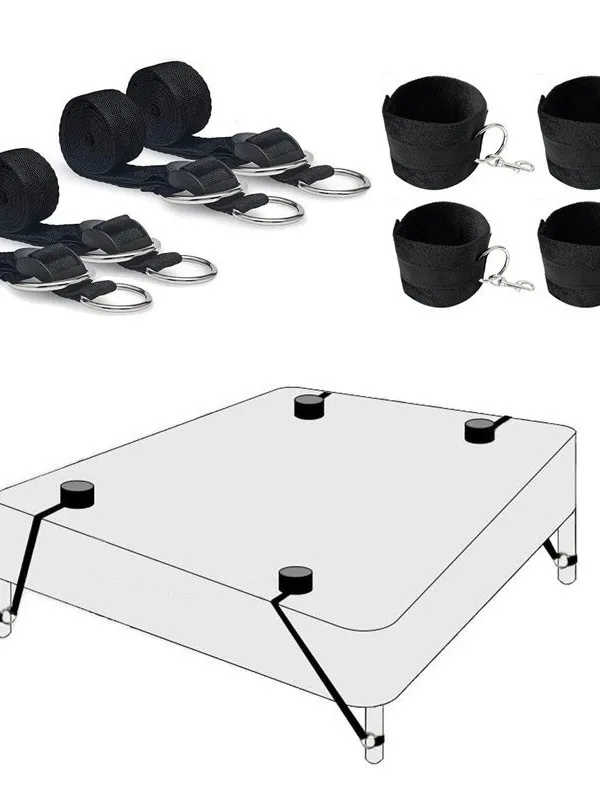 

Двойной ремень для фиксации ног, плюшевые повязки для рук и ног, магические застежки, аксессуары для домашнего шитья и рукоделия