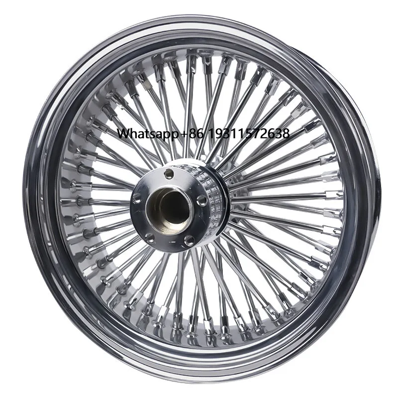 

Rear Chrome 16X3.5in Motorcycle Wheels Aluminum Alloy Motorcycle Wheels Rim for 2018-2023 Harley Softail 2014-2023 Touring
