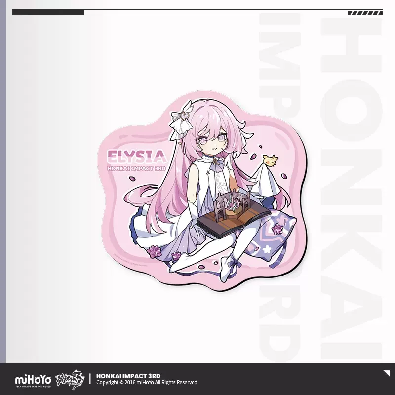 Sunsyea Honkai Impact 3rd Official Merch miHoYo Original Authentic Theme Series Mouse Pad Elysia Seele