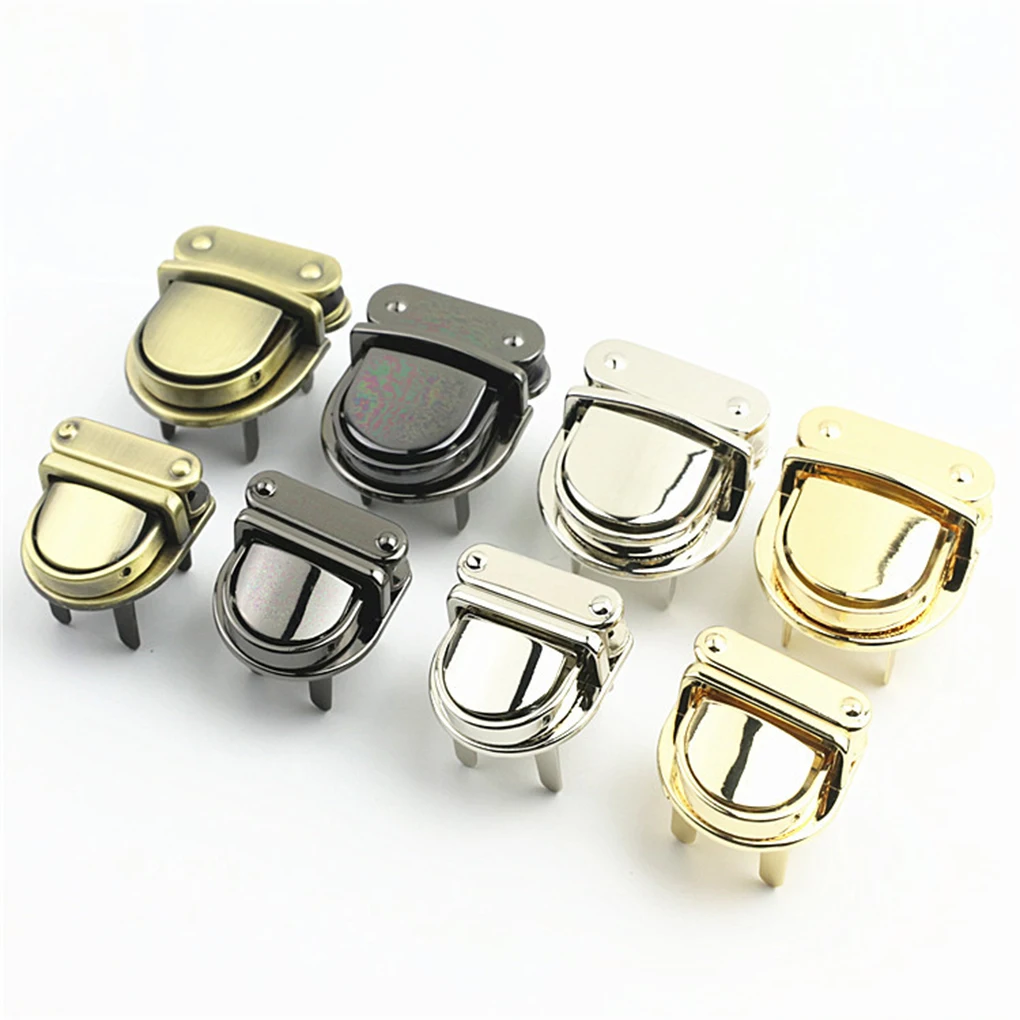 

Universal Metal Handbag Clasp Backpack Removable Lock Buckle Bronze
