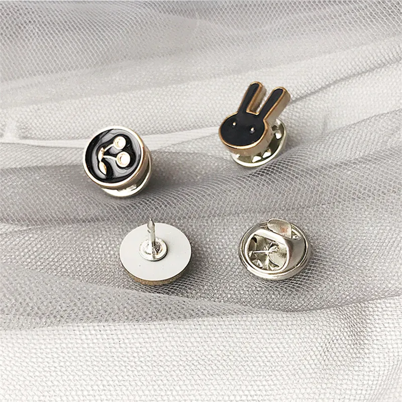 Brooch Women Pins Clothes Decoration Anti-Exposure Buckle Cute Neckline Artifact  Fastener Nail Catcher Pearl Button Accessories