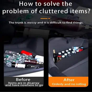 Autopříslušenství pro Toyota Camry 2025~2026 XV80 MK9 úložná přepážka do kufru multifunkční úložný prostor pro autodíly organizér do interiéru 10 nejlepší prodej Organizér do kufru Toyota Camry - №6