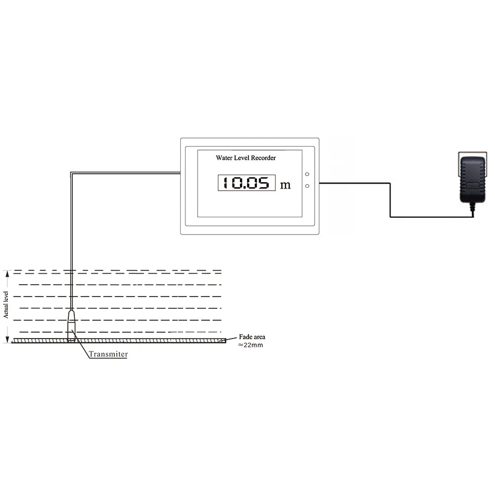 Imagem -06 - Registrador de Nível de Água Data Logger 5m 10m 15m 65000 Logs Data Logger 01m 2m