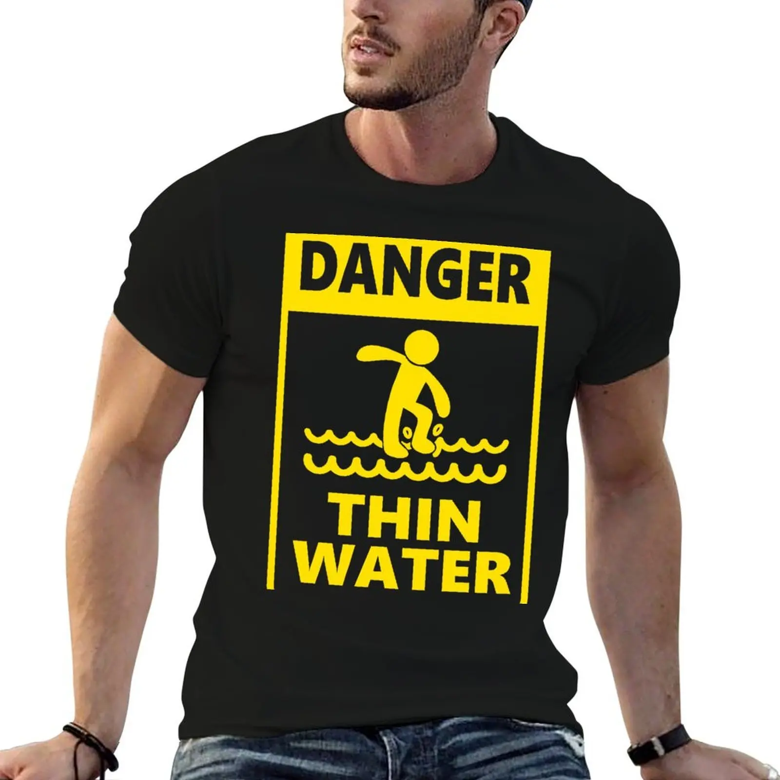 treading on thin water T-Shirt Personalized t-shirt funny costumes t shirts for men pack