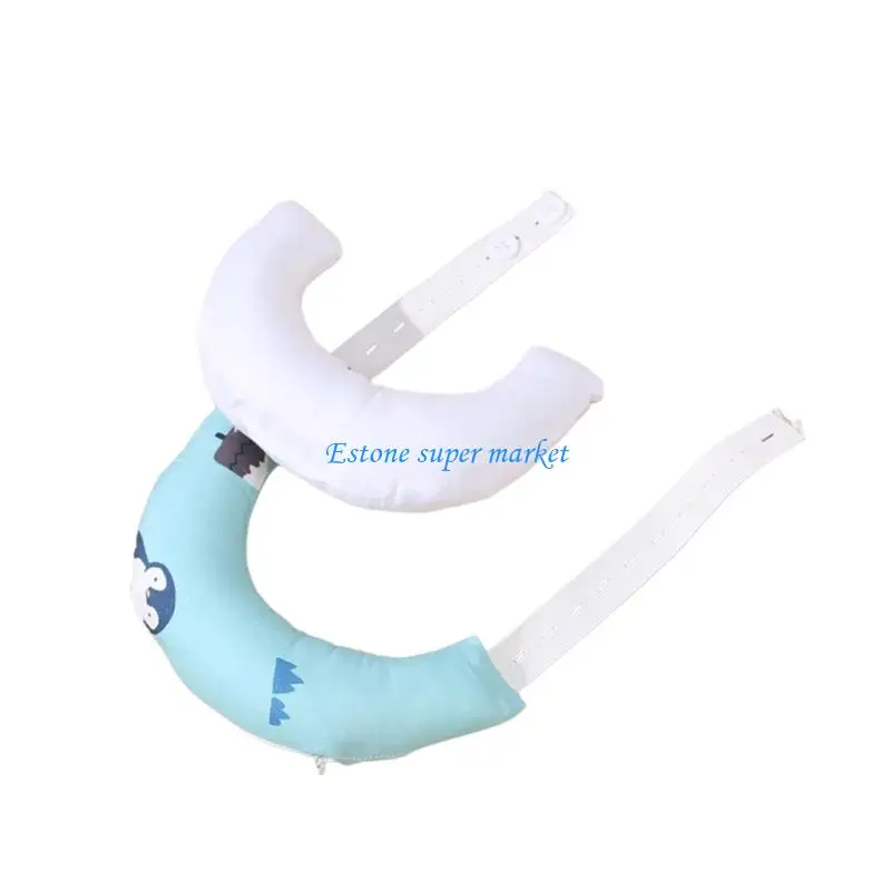 Almohada infantil 090B, almohada transpirable con soporte para cuello en forma