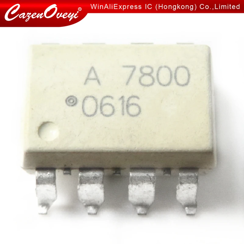 Hot sales 10pcs/lot HCPL-7800 HCPL7800 A7800 A7800A DIP-8 SMD-8 In Stock