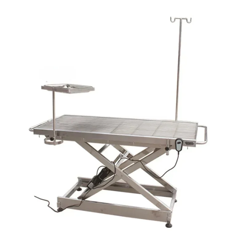 

OSCAT Stainless Steel Thermostat Veterinary Operation Table V Shape Pet Diagnosis And Treatment Table veterinary equipment HOT S