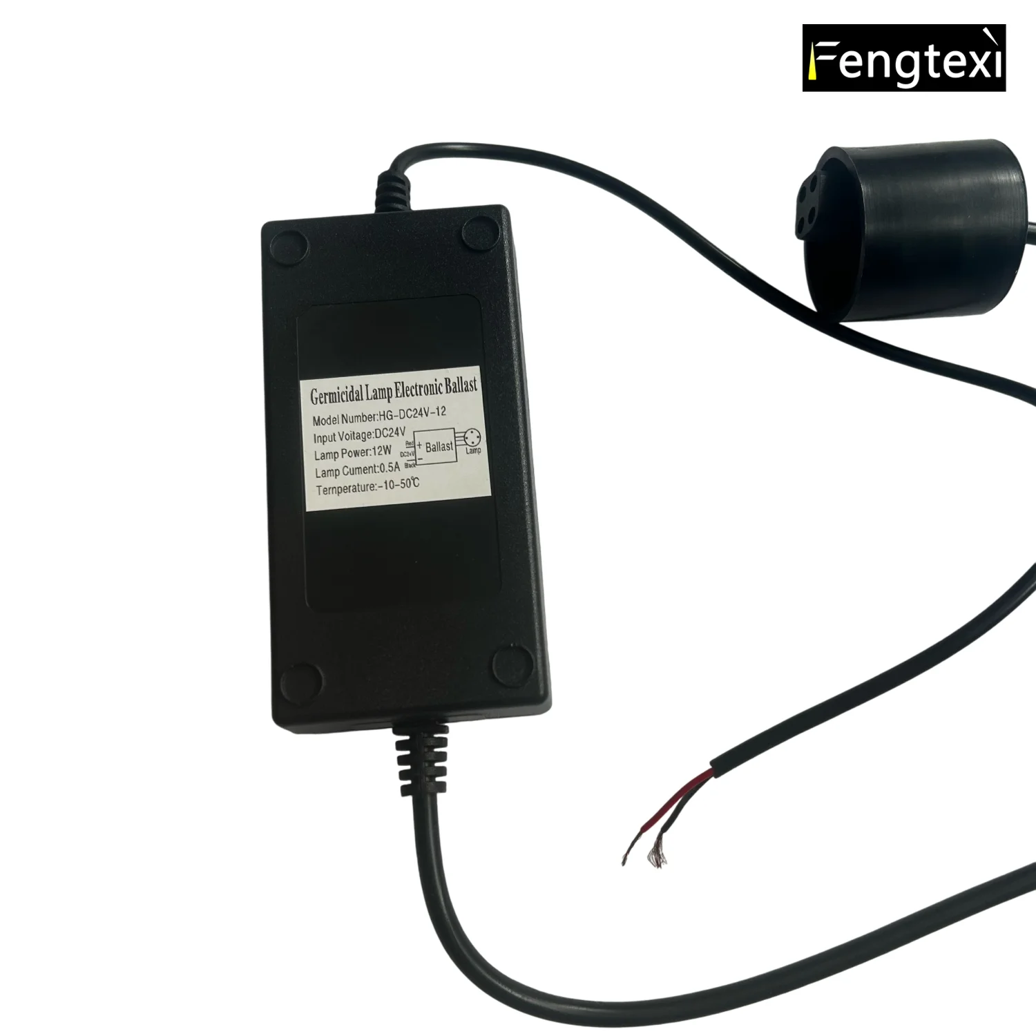12W 24V Single-Ended 4-Pin UV Electronic Ballast