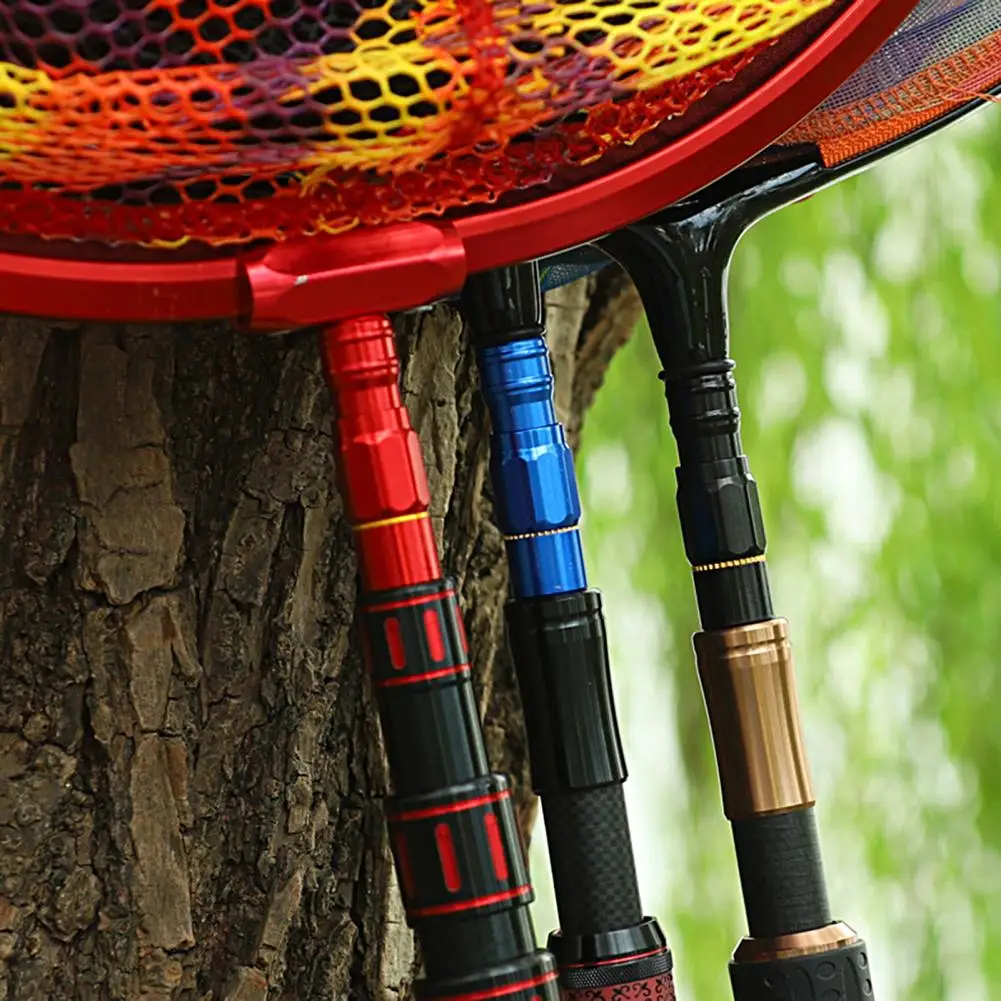 Fishing Net Connector Strong Load-bearing Anodization Connection Alloy Fishing Rod Pole Connector for Outdoor Angling