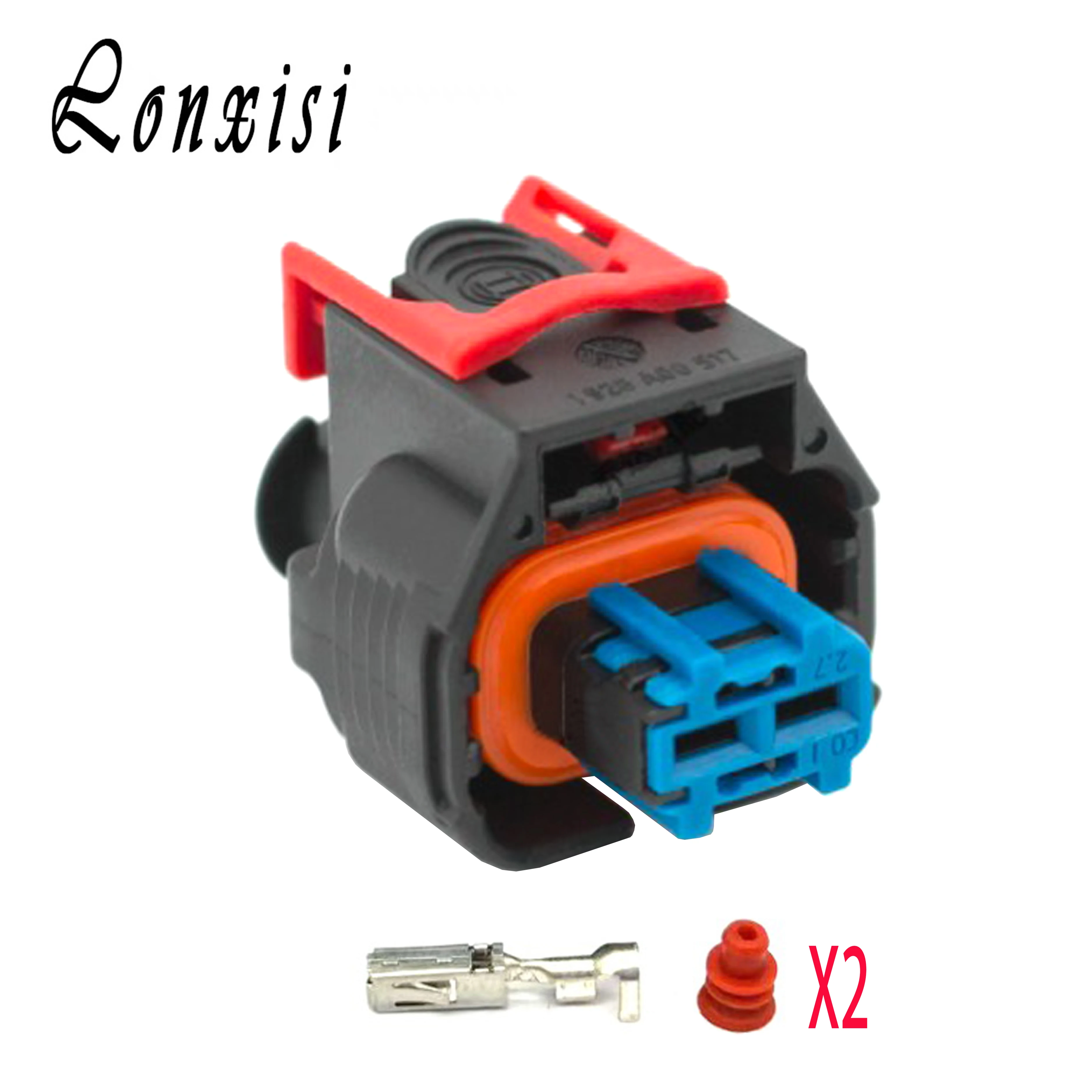 1/5/10 juegos 2/3/4 pines 1928A00517 1928405718 1928405630 montaje de CA Cable del Sensor del boquilla de combustible del coche 1928405521 enchufe eléctrico automático