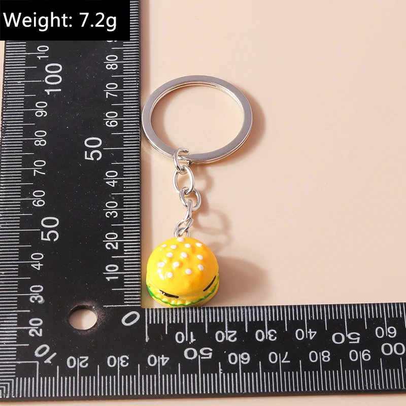 Cartoon 3d Frucht Orange Charms Schlüssel bund Souvenir Geschenke für Frauen Männer Auto Schlüssel Handtasche Anhänger Schlüssel ringe DIY Schmuck Zubehör – Detail 12