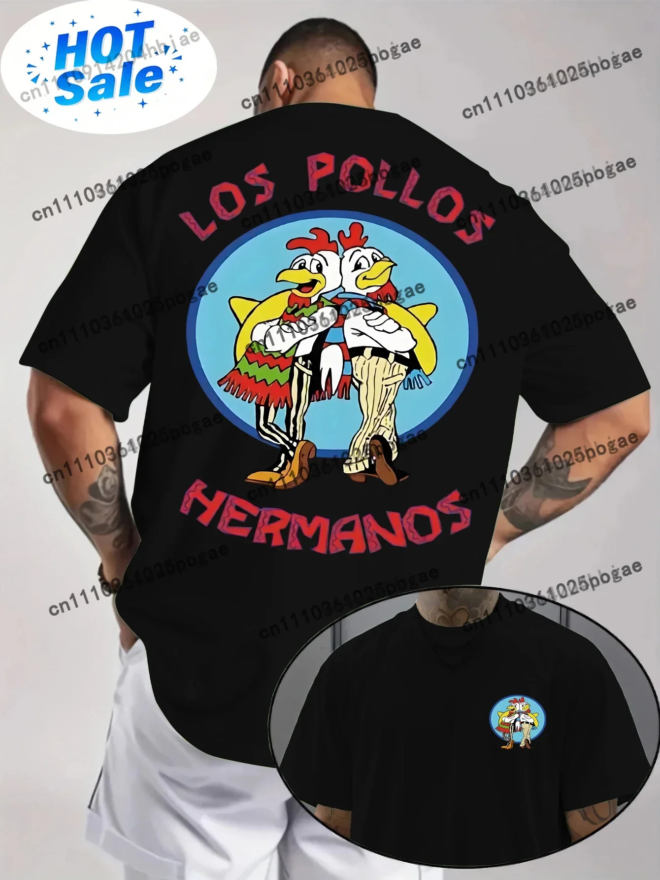 Men'S Trendy Casual Crew Neck T-Shirt, 