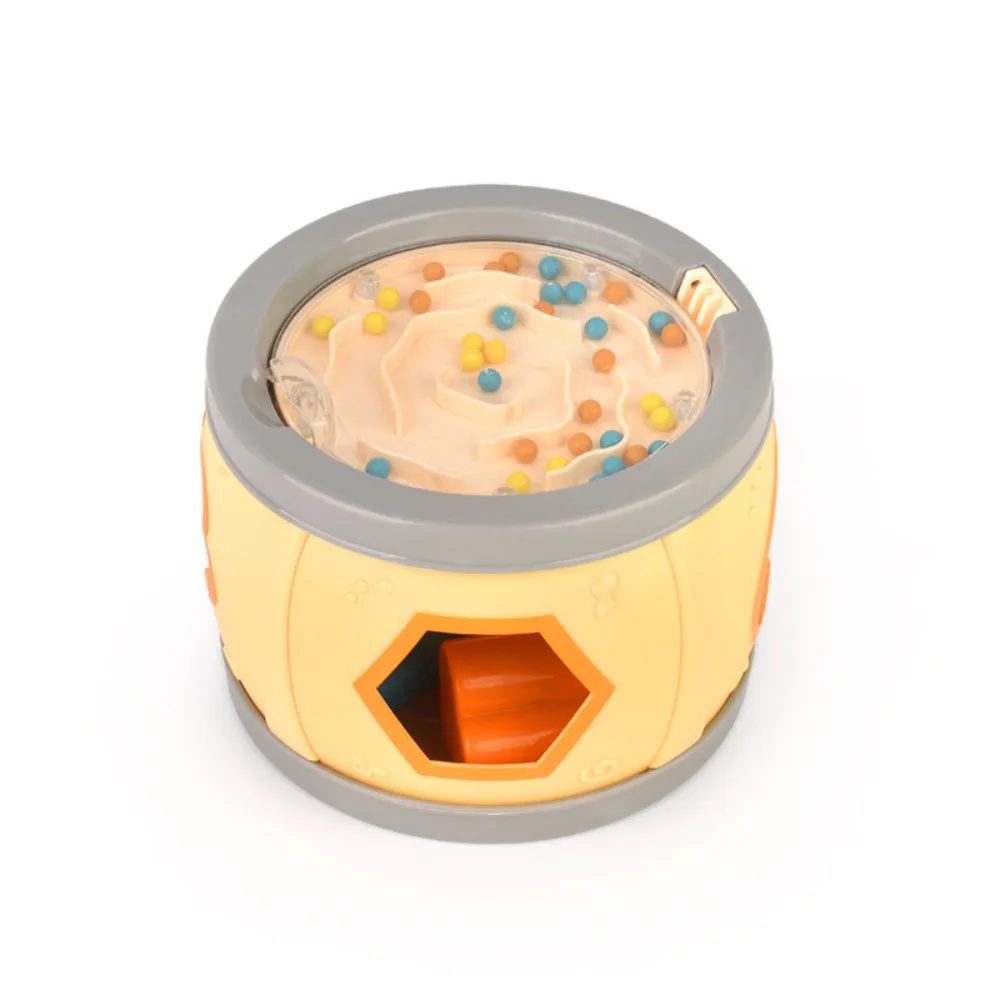 

Детский музыкальный набор барабанов Монтессори, соответствующий лабиринт, ритм, детский музыкальный инструмент, портативная форма для ударных инструментов