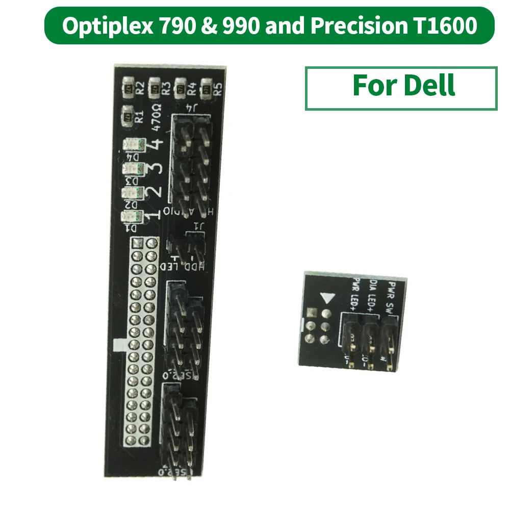 Für Dell Optiplex 790 & 990 und Präzision T1600 Front Panel Header Adapter Kit