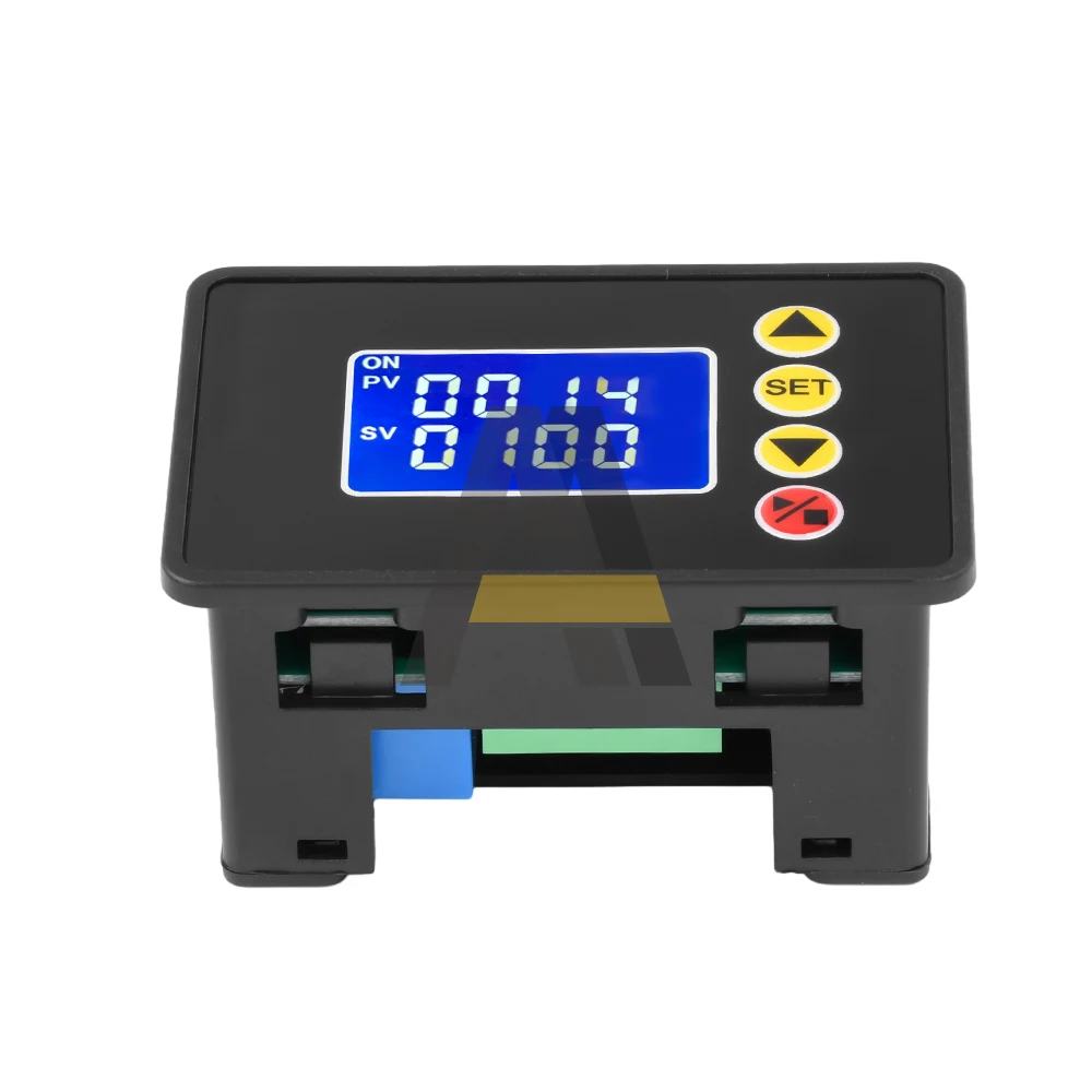 W3050 1.37 inch LCD Display Microcomputer Time Controller DC 12V DC 24V AC 110 220V Dual Digital 0000~9999 seconds Time Delay