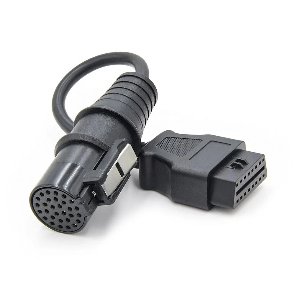 Voor IVECO 30-Pin ODB OBD2 Diagnostische Kabel Adapter naar 16-Pin Code Reader voor COMMERCIËLE VOERTUIG
