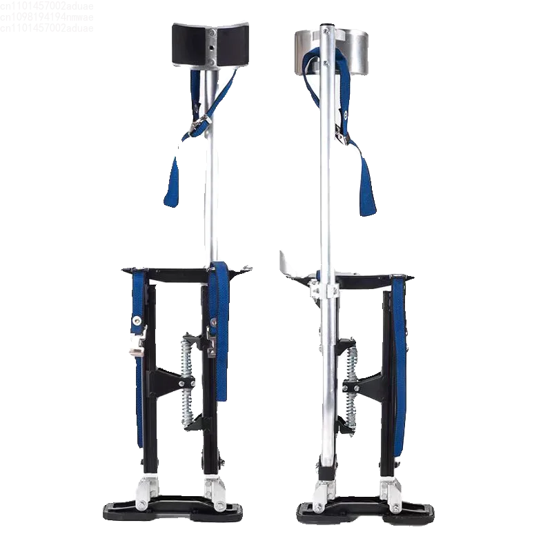 Mobile Aluminum Alloy Lifting Ascender Indoor Walking Multifunctional Ladder 60-100CM