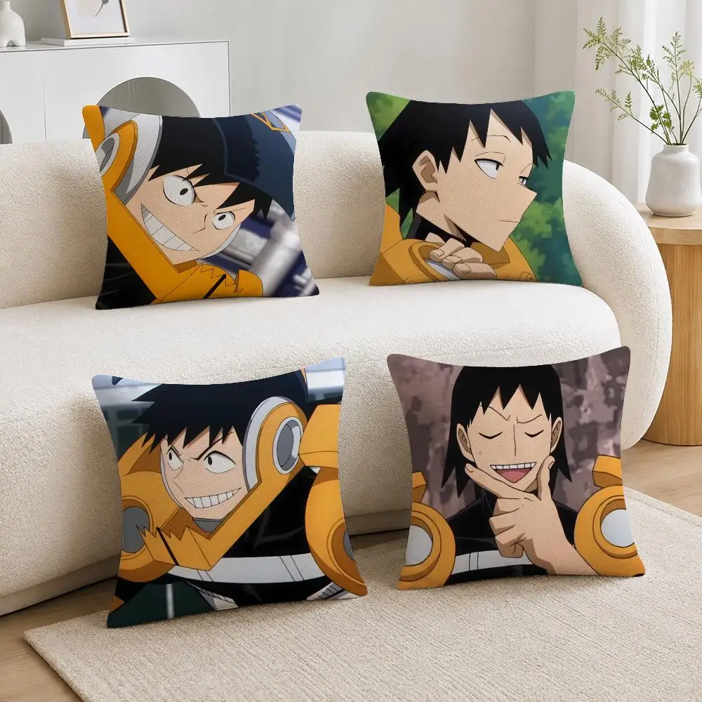 Anime Character Hanta Sero Cushion Cover Soft Plush Cushion Covers Fluffy Throw Pillow Cases for Sofa Bedroom Home Decor