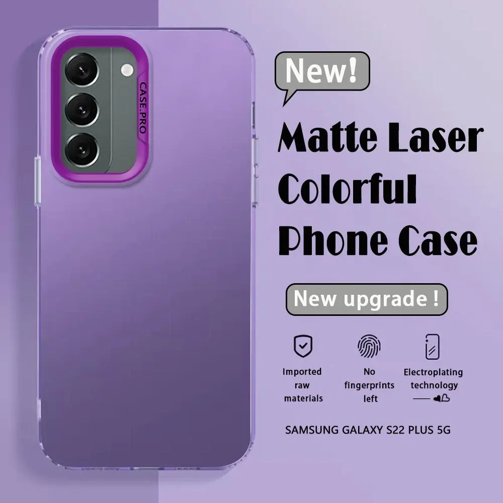 

For Samsung Galaxy S22 ULTRA S22+ S22 5G Ultra Skin Feeling Frosted Hard Back Full Cover Case