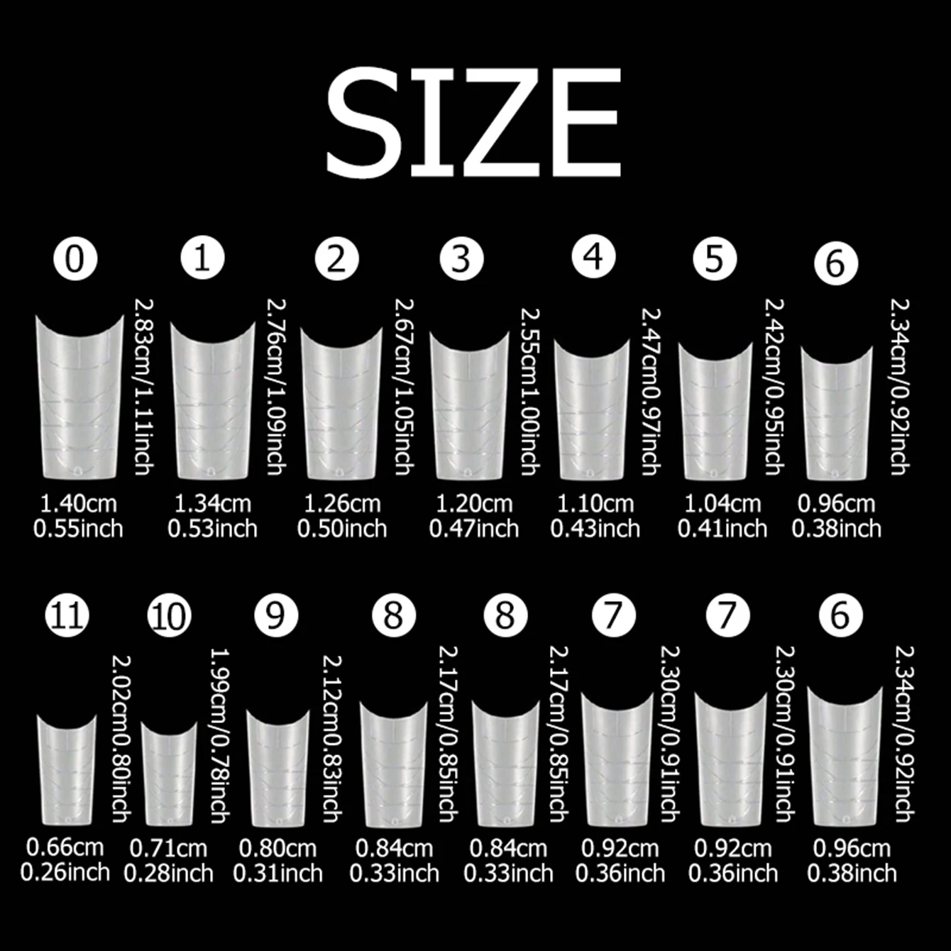 30/150/300PCS Transparante Matte Volledige Dekking Fake Nail Mold Met Puntige Acryl Nagelverlenging Geschikt voor Thuis DIY