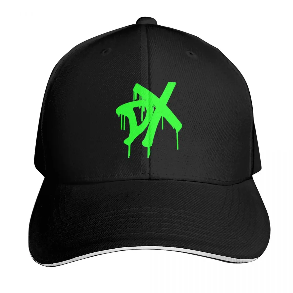 D Generation X  T-Shirt Baseball Cap Quick Dry Performance Cotton Twill Breathable Contrast Two Tone Brim