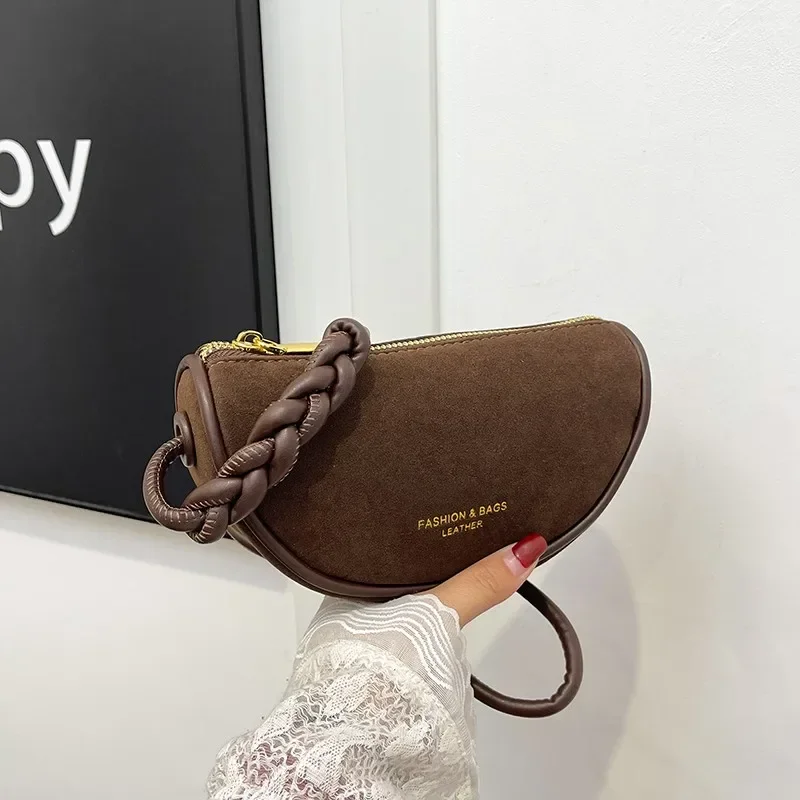 

Advanced Sense Retro Versatile Women's Shoulder Bags 2025 New Fashion Large Capacity Concise Commute Commute Crossbody Bag