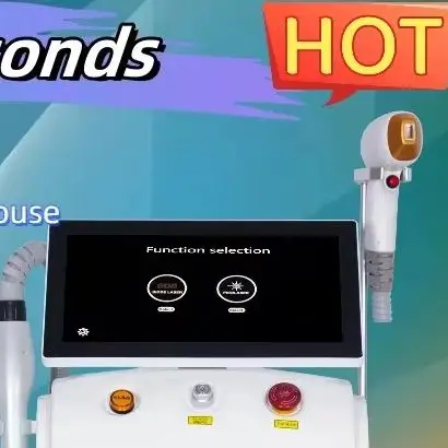 

Лазерный аппарат 2026 YAG для удаления татуировок и диодный лазер 2-в-1 с 4 длинами волн (808 нм, 1064 нм, 755 нм) для перманентного удаления волос