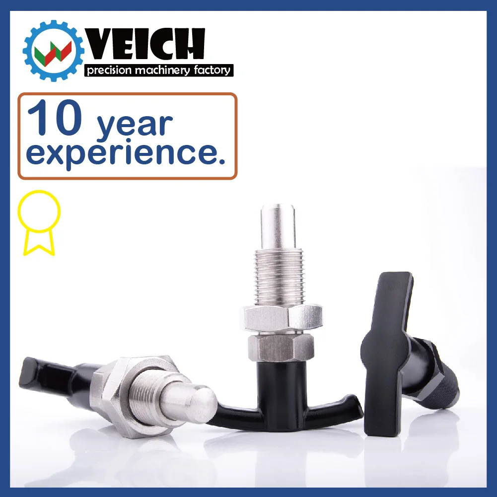 Imagem -05 - Veich Vcn250 Fio Fino Índice de Aço Carbono Parafusos T-lidar com o Atuador de Indexação de Aço Inoxidável
