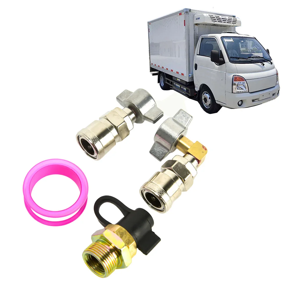 Air Intake Joints Set Carbon Steel Connection Pipe for Truck Gas Storage Intake Valve Suitable for Pneumatic Use