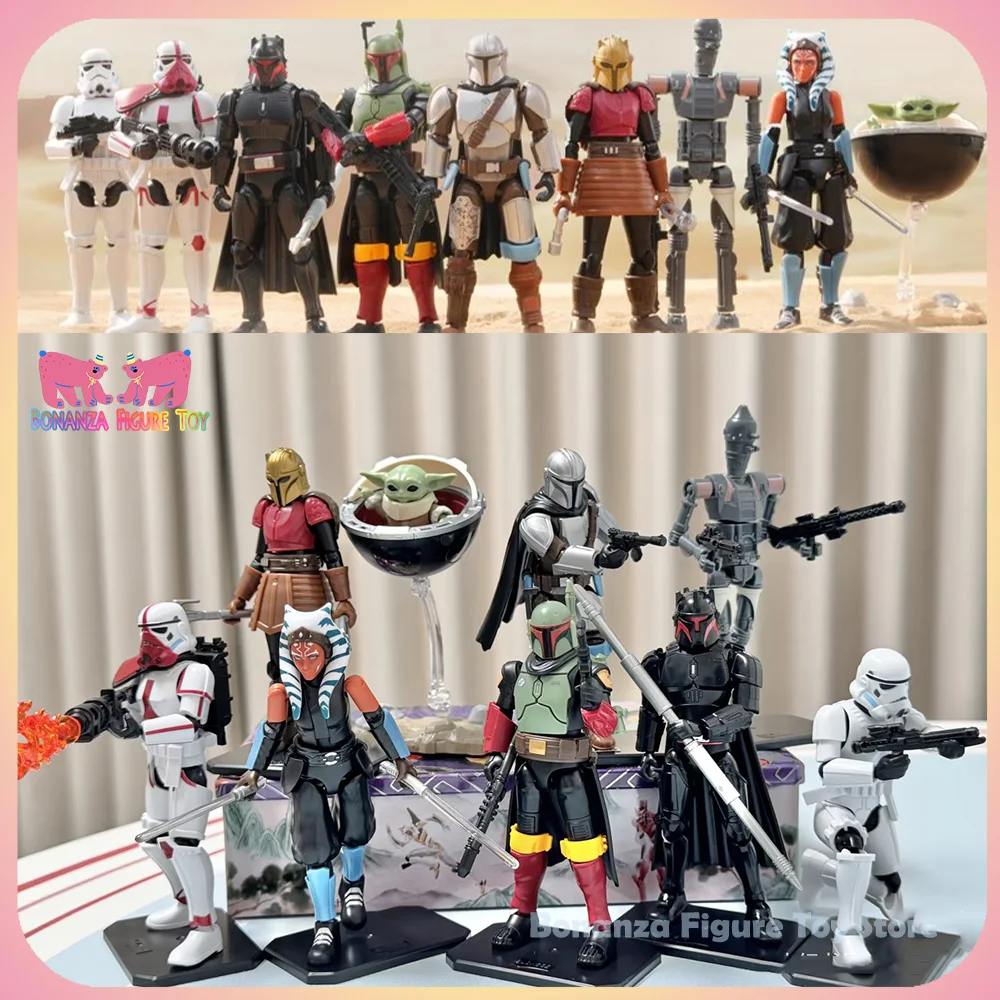 

Новинка в наличии Blokees Star Wars The Mandalorian Series GV01, экшн-фигурка, дизайн слепых коробок, коллекционная подлинная игрушка, подарок на день рождения
