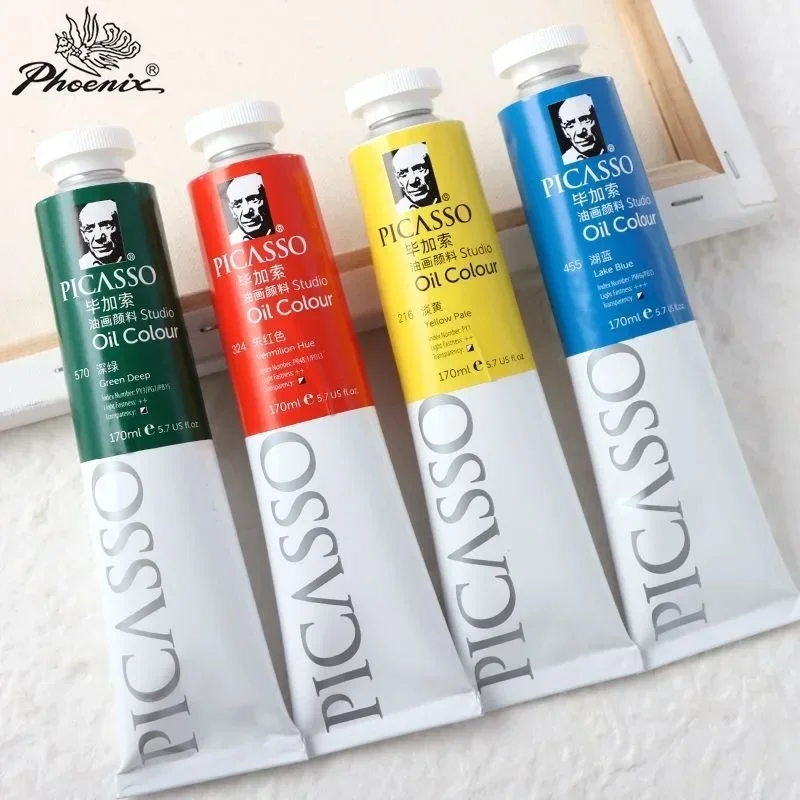 

170/50ml Oil Paint High Saturation Faster Drying Time with Creamy Texture and Consistency Art Supplies for Artists Students