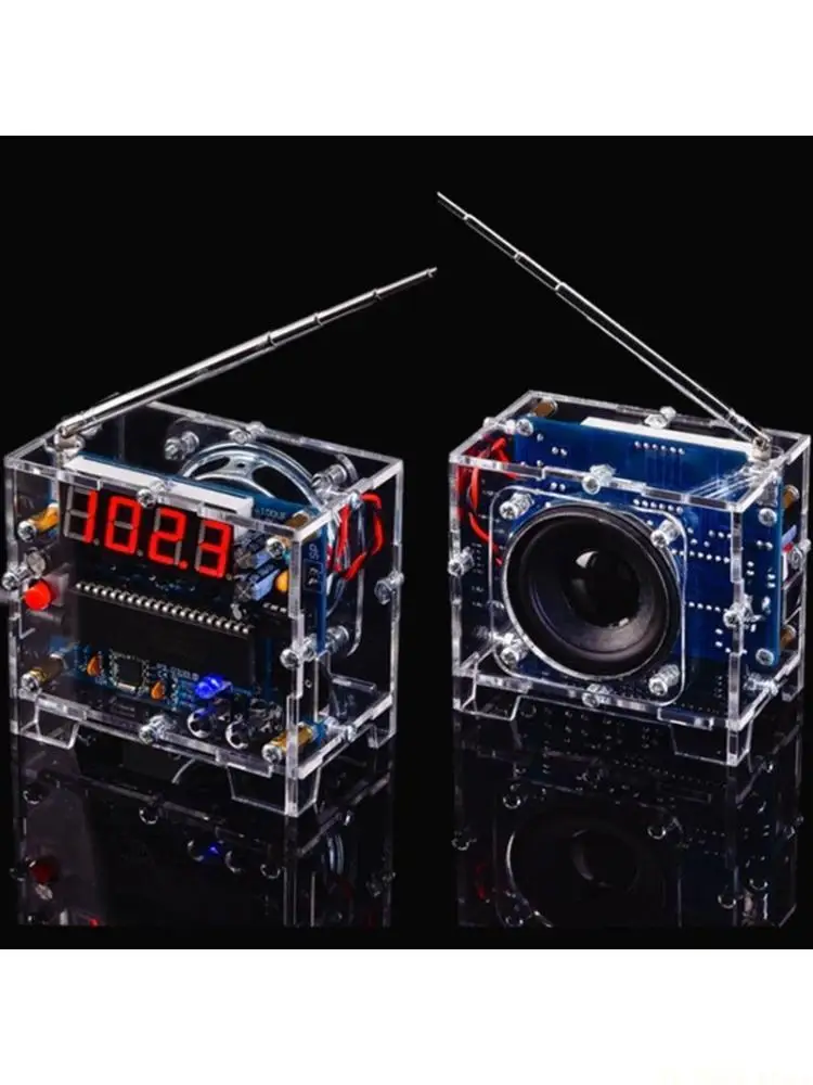 

E56B МГц-108 МГц Диапазон частотной модуляции Радио DIY Наборы Функция энергосбережения