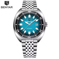 BENYAR 5211 Top Brand Automatic Mechanical Watch Men Luminous Calendar Waterproof Fashion Luxury Watches for Man reloj hombre