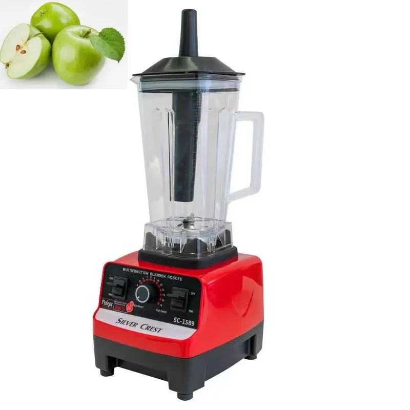 

Processor Ice Smoothies Blender High Power Juice maker Crusher 220V 2000W Heavy Duty Commercial Blender Fruit Mixer Juicer Food