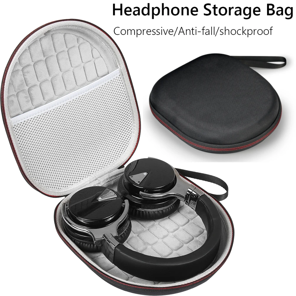 Earphone Hard Case for JBL TUNE 750BTNC/T700BT Headphone Carrying Case Pouch Travel Earbud Storage for Anker Soundcore Life Q 20