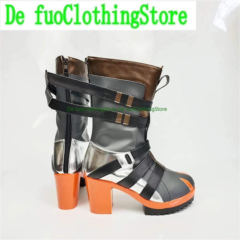 Alban Knox-zapatos de Cosplay, botas, juego de Anime, fiesta, Halloween, Navidad, Defu, tienda de zapatos