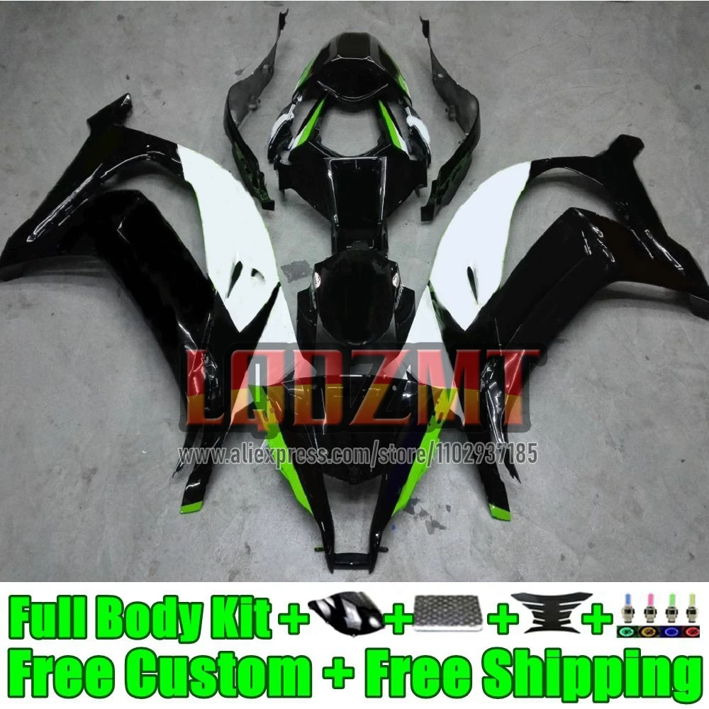 Injection Fairing For KAWASAKI NINJA ZX 10R 1000 52No.15 green black ZX10R 2011 2012 2013 2014 2015 ZX-10R 11 12 13 14 15 Frame