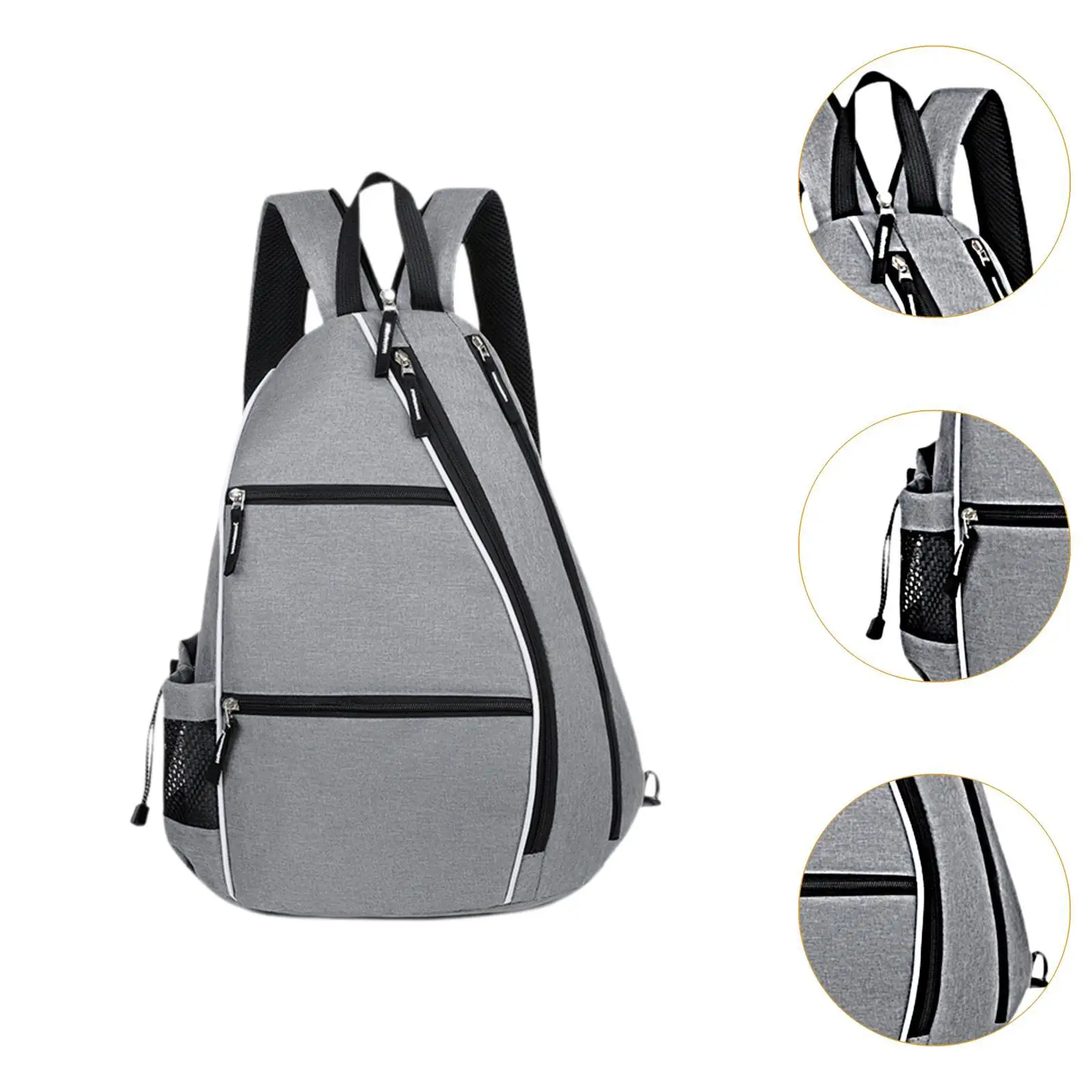 

Сумка для пиклбола, теннисный рюкзак, спортивный рюкзак с застежкой-молнией, сумка для теннисных ракеток