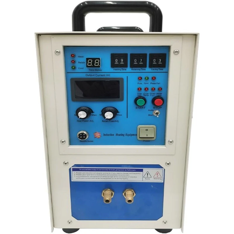 220 فولت 15KW عالية التردد جهاز تسخين حثي فرن آلة التدفئة لحام تذوب التدفئة الصلب