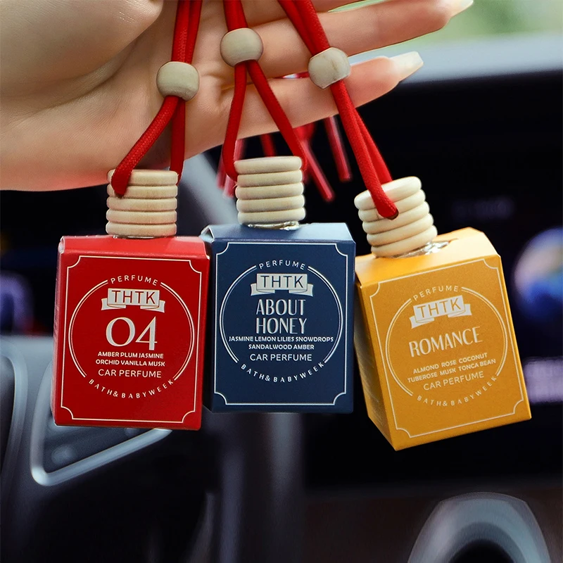 

Brand Car Lanyard Perfume Air Freshener Air Diffuser Alcohol-free Mild Non-irritating Car Air Freshener Natural Mini Perfume