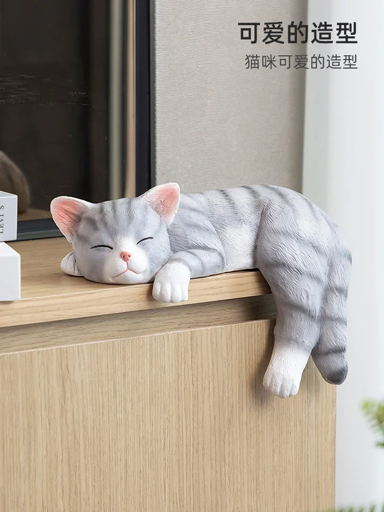 

Huixinqiaoju Sleep Cat Ornaments