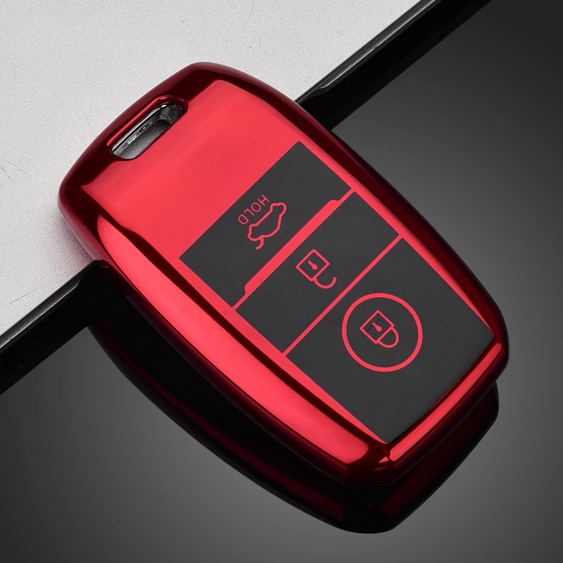 TPU Car Remote Key Case Cover Shell For KIA Rio Rio5 Sportage Ceed Cerato K3 KX3 K4 K5 Sorento Optima Picanto Accessories