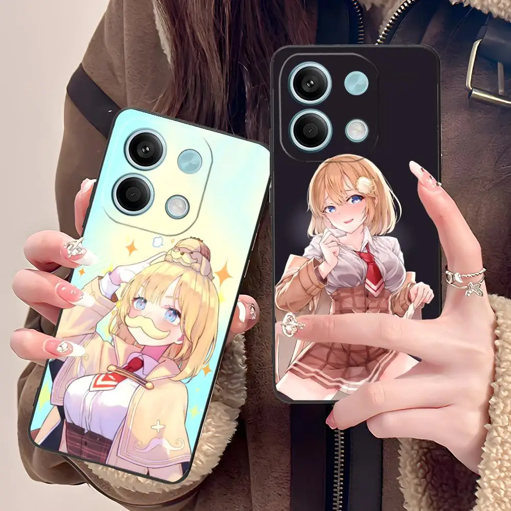 أنيمي أميليا واتسون جراب هاتف ل POCO M6 M5 M4 M3 X7 X6 X5 X4 X3 F6 F5 F4 Pro GT 5G الطباعة الملونة واقية غطاء جميل #3