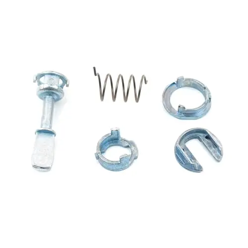 

1U0837167 Front Door Lock Barrel 45 mm Repair Kit 1U0837167E 1U0837168 1U0837167C Compatible With Audi A6 MK2 4B C5