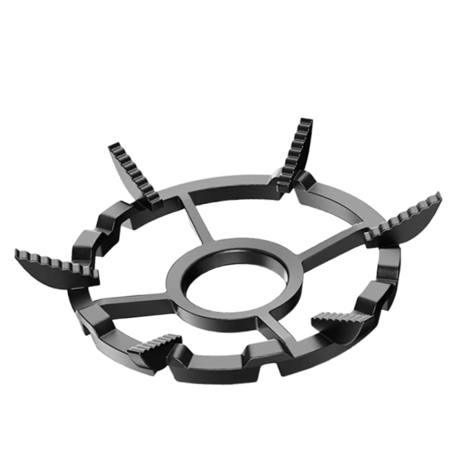 Cast Iron Wok Support Pan Stand Professional Heavy Duty Gas Burner Holder Wok for Kitchen Restaurant Cooking