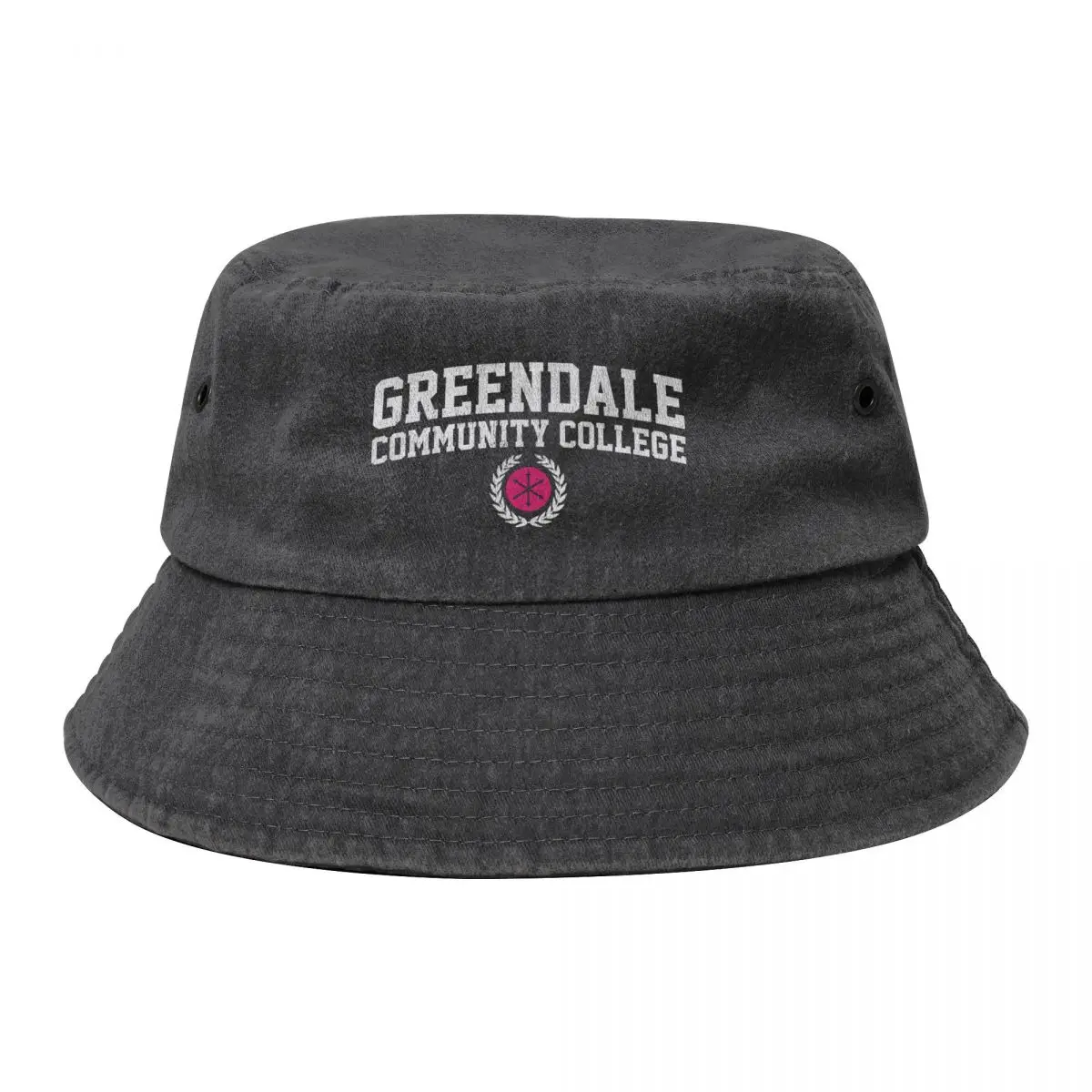 

Greendale Community College Bucket Hat derby hat fishing hat Golf Man Designer Man Women's